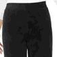 Calça de veludo feminina Karen Scott, preta, tamanho pequeno e pequeno
