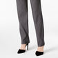 Calça feminina Charter Club Cambridge Skinny com controle de barriga, cinza, tamanho 16S