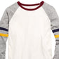 Camiseta listrada com blocos de cores Brett Big Boys da Epic Threads, bege, tamanho extragrande