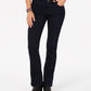 Jeans Bootcut Feminino Style &amp; Co Cintura Média Azul Marinho Tamanho 12S