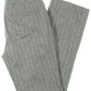 Calça feminina Ralph Lauren Quartilla Wool Blend listrada com perna reta, cinza, tamanho 12