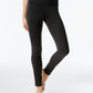 Leggings femininas sem costura INC International Concepts, cinza, tamanho 0, pequena