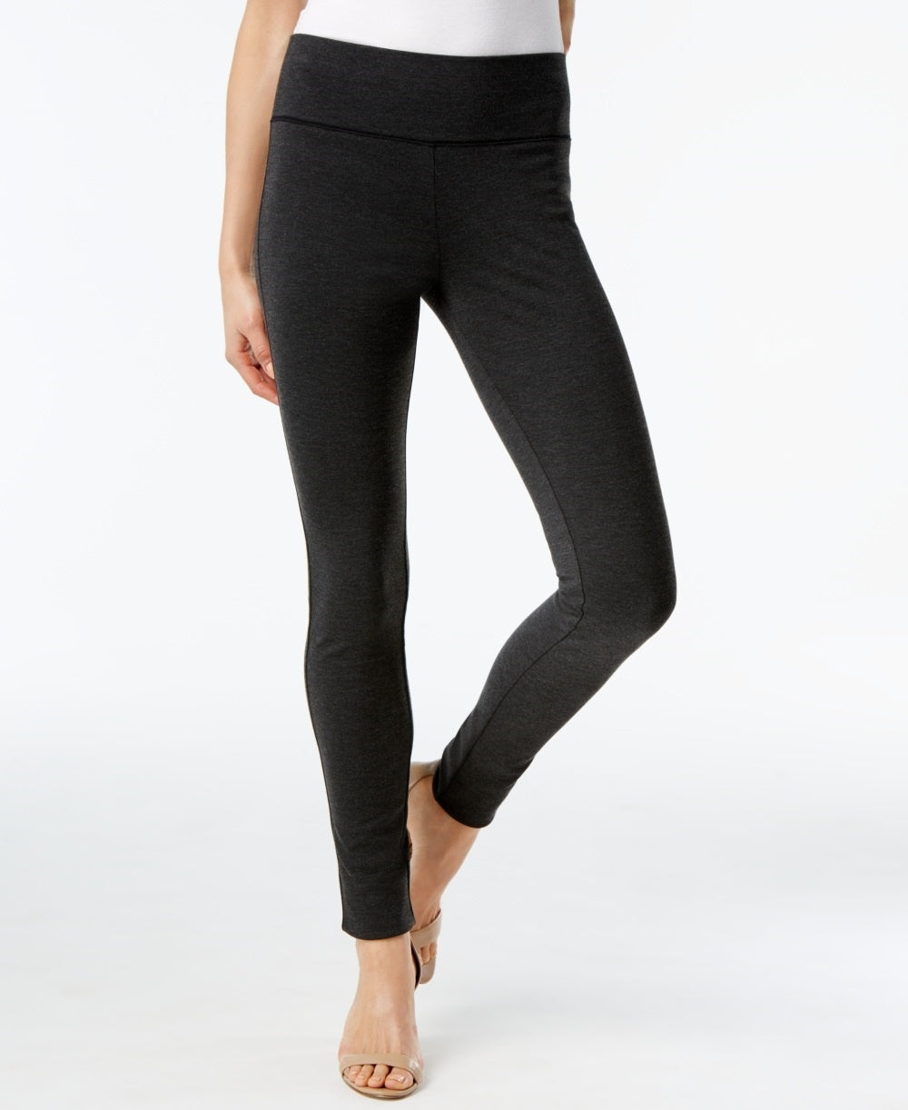 Leggings femininas sem costura INC International Concepts, cinza, tamanho 0, pequena