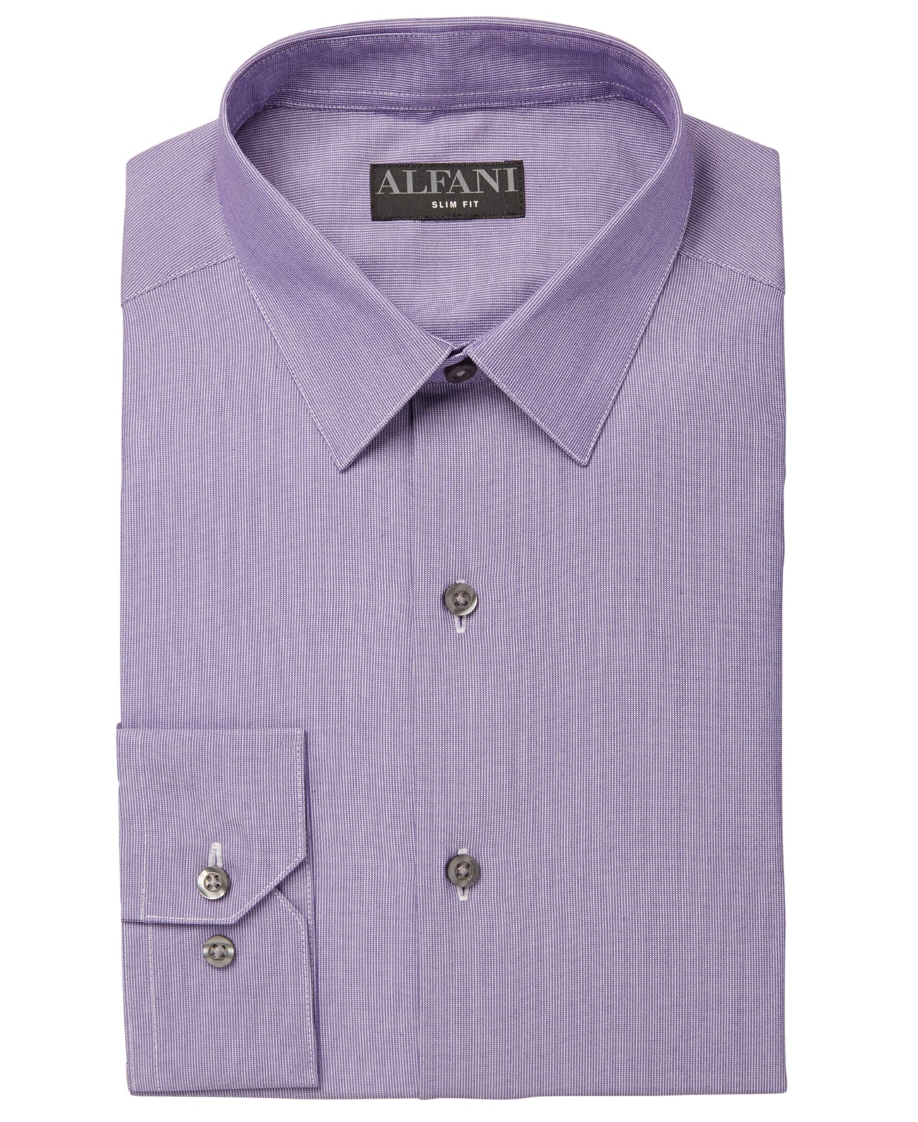 Camisa social Alfani masculina AlfaTech roxa tamanho GG 17-17/5