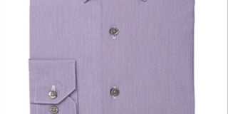 Camisa social Alfani masculina AlfaTech roxa tamanho GG 17-17/5