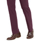 Calça social Tommy Hilfiger masculina Modern Fit TH Flex Stretch Comfort vermelha tamanho 40x32