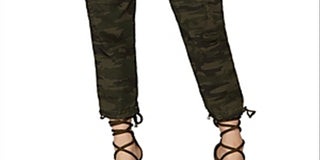 Calça curta feminina Sanctuary Multi Camo Terrain, verde camuflada, tamanho 26