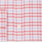Camisa social masculina Tommy Hilfiger justa com estampa elástica azul xadrez, tamanho 15,5 x 32 x 33