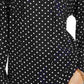 Blusa Tommy Hilfiger Feminina Estampada Gola Babada Azul Tamanho P