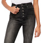 Calça jeans flare feminina insubstituível de cintura alta, preta, tamanho 31, da Free People