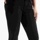 Calça jeans feminina Lucky Brand, jeans clássico, estilo relaxado, preta, tamanho 6