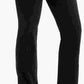 Calça jeans feminina Lucky Brand, jeans clássico, estilo relaxado, preta, tamanho 6