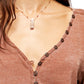 Camisa Morgan Henley Feminina Free People Marrom Tamanho P