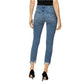 Calça jeans skinny feminina Alana Denim Destroyed da J Brand, azul, tamanho 31