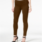 Calça skinny de malha SeaPonte feminina Style &amp; Co, marrom escuro, tamanho pequeno P/M