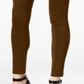 Calça skinny de malha SeaPonte feminina Style &amp; Co, marrom escuro, tamanho pequeno P/M
