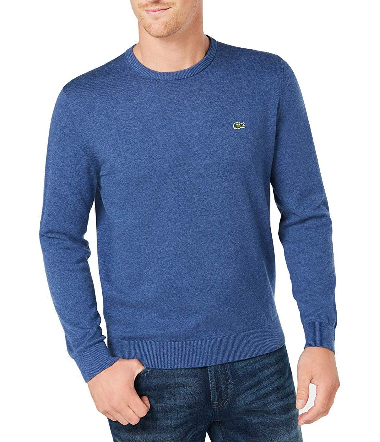Suéter Lacoste Regular Fit Masculino Azul Tamanho 6