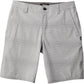 O'Neill Masculino Locked Stripe Boardshort Cinza Tamanho 30X37