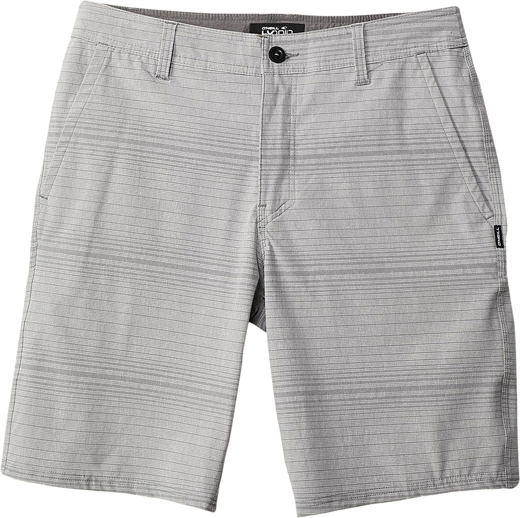 O'Neill Masculino Locked Stripe Boardshort Cinza Tamanho 30X37