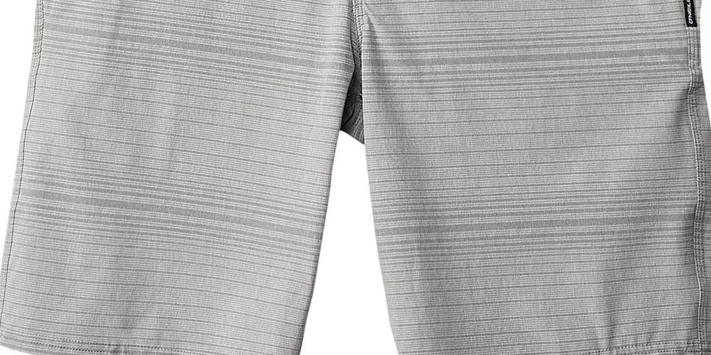 O'Neill Masculino Locked Stripe Boardshort Cinza Tamanho 30X37