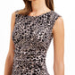 Vestido de coquetel feminino Jessica Howard sem mangas acima do joelho, preto, tamanho 12