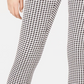 Calça feminina xadrez Maison Jules preta tamanho XS
