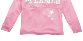 Pijama estampado Dreamer para meninas Max &amp; Olivia Little &amp; Big, rosa, tamanho médio