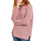 Suéter Hippie Rose Junior de gola falsa em chenille, roxo, tamanho extragrande