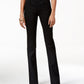 Jeans Bootcut Feminino Style &amp; Co Cintura Média Preto Tamanho 12S