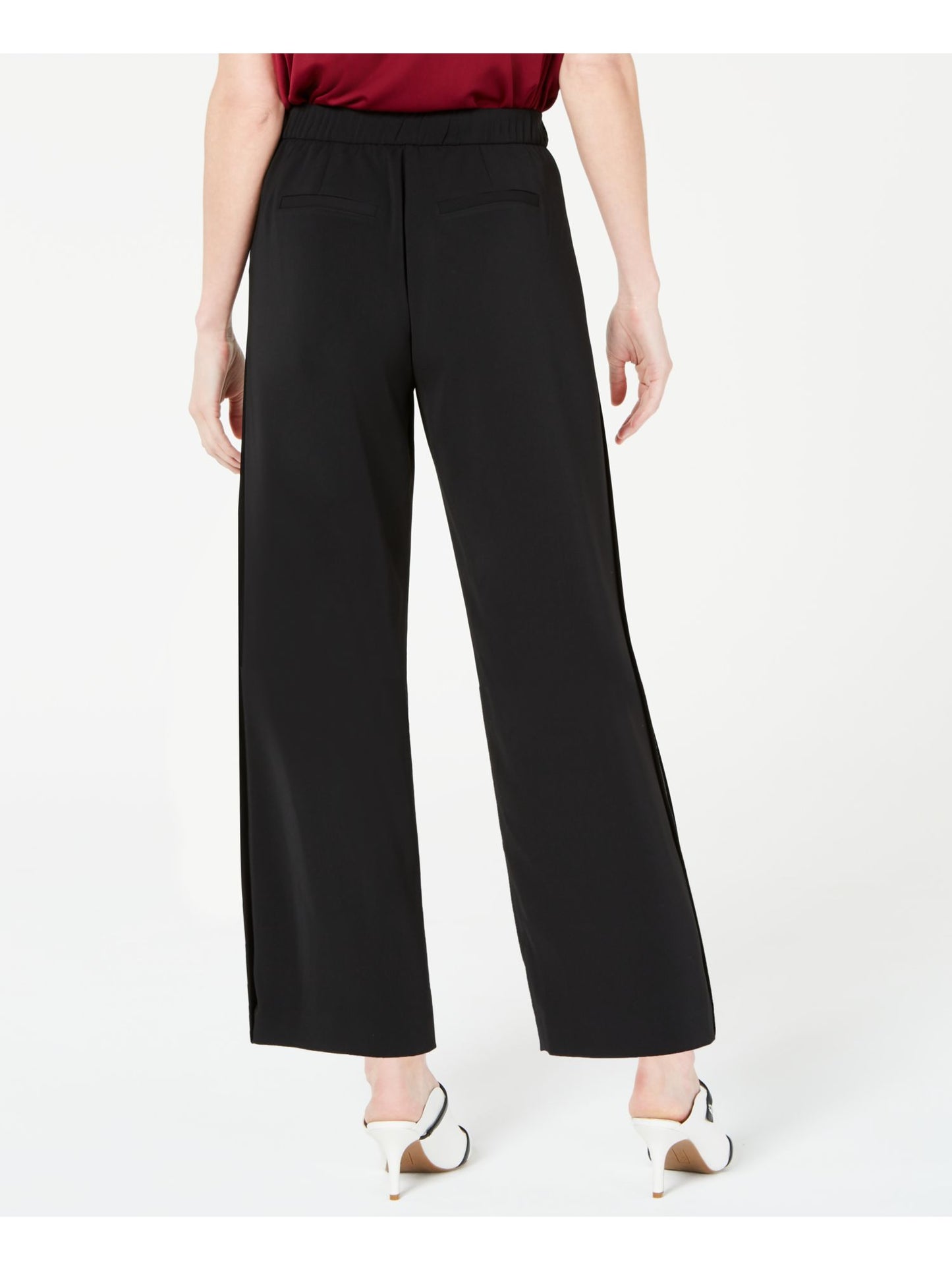 Calça Capri Feminina Alfani Preta Tamanho Pequeno Pequeno