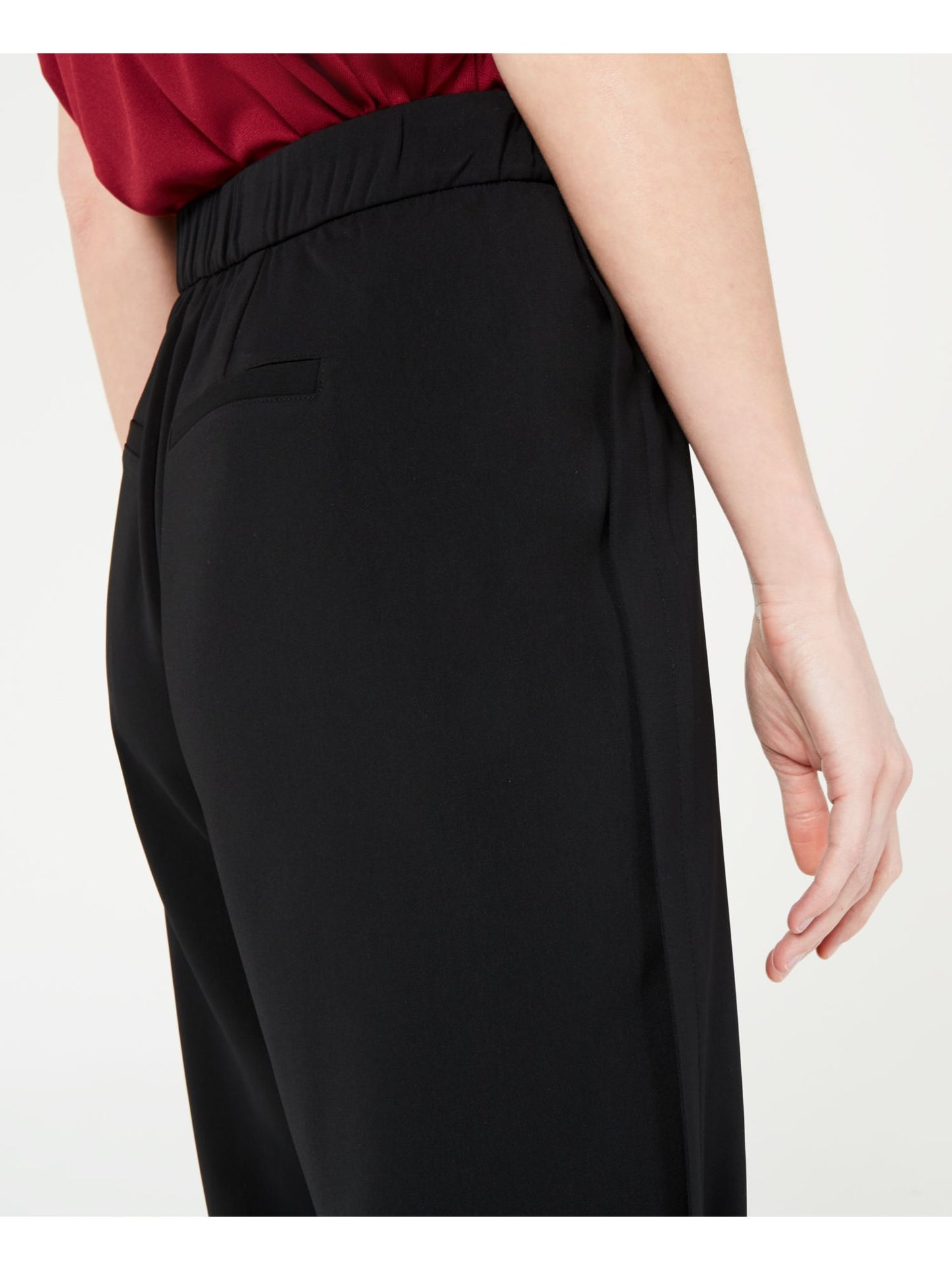 Calça Capri Feminina Alfani Preta Tamanho Pequeno Pequeno