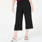 Calça Capri Feminina Alfani Preta Tamanho Pequeno Pequeno