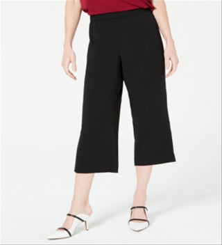 Calça Capri Feminina Alfani Preta Tamanho Pequeno Pequeno