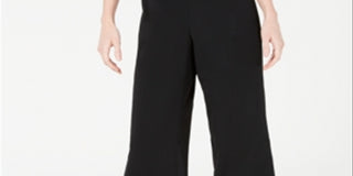Calça Capri Feminina Alfani Preta Tamanho Pequeno Pequeno