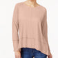 Estilo &amp; Co Feminino Algodão Cano Alto Baixo Rosa Tamanho XX-Grande