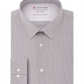 Camisa social masculina Calvin Klein Extreme Slim Fit com regulagem de temperatura e xadrez cinza, tamanho GG