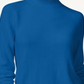 Karen Scott Suéter Feminino Gola Falsa Azul Tamanho Pequeno GG