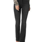 Calça jeans feminina Joe's Boot Cut preta tamanho 26