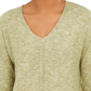 Túnica feminina estilo camadas verde tamanho extragrande