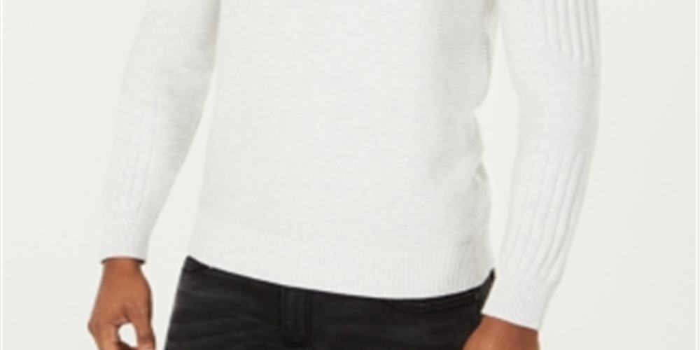 Suéter com capuz masculino INC International Concepts Whispy Gray tamanho X-S