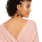Bar III Women's Wear 2 Ways Twist Suéter Rosa Tamanho XX-Grande