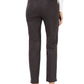 Calça feminina estampada Charter Club, cor marrom, tamanho 4