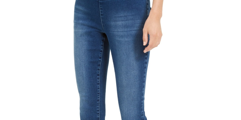 Calças jegging jeans femininas da INC International Concepts, azul, tamanho 0