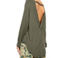Blusa Shimmy Shake Feminina Free People Verde Tamanho Médio