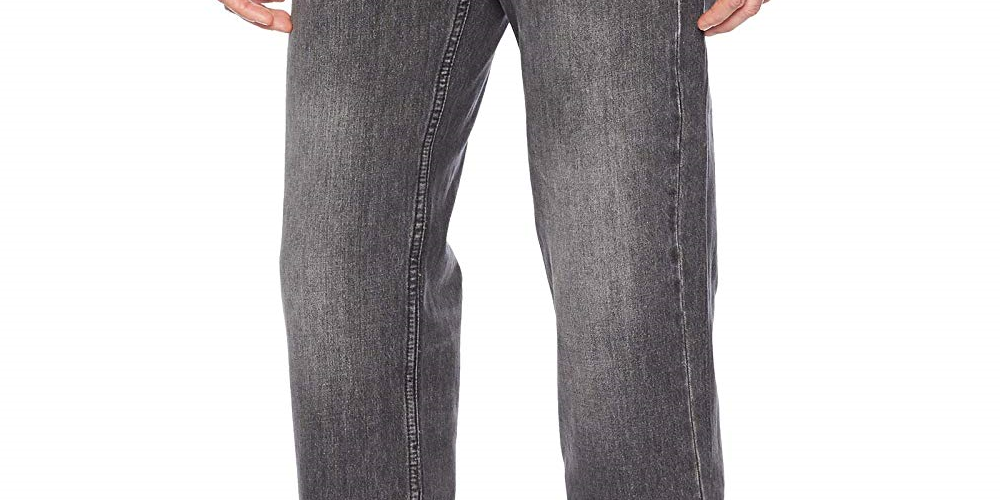 Calça jeans Levi's Straight Fit Masculina Cinza Tamanho 30 X 32