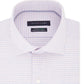 Camisa social masculina Tommy Hilfiger Classic/Regular Fit, sem passar a ferro, Thflex Supima Stretch Check, azul brilhante, tamanho 15,5 x 34-35