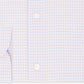 Camisa social masculina Tommy Hilfiger Classic/Regular Fit, sem passar a ferro, Thflex Supima Stretch Check, azul brilhante, tamanho 15,5 x 34-35