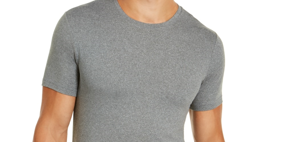 Camiseta masculina leve e ultramacia para dormir, gola redonda, 32 Degrees, verde
