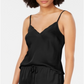 Pijama feminino com decote recortado INC International Concepts, cor bege, tamanho P