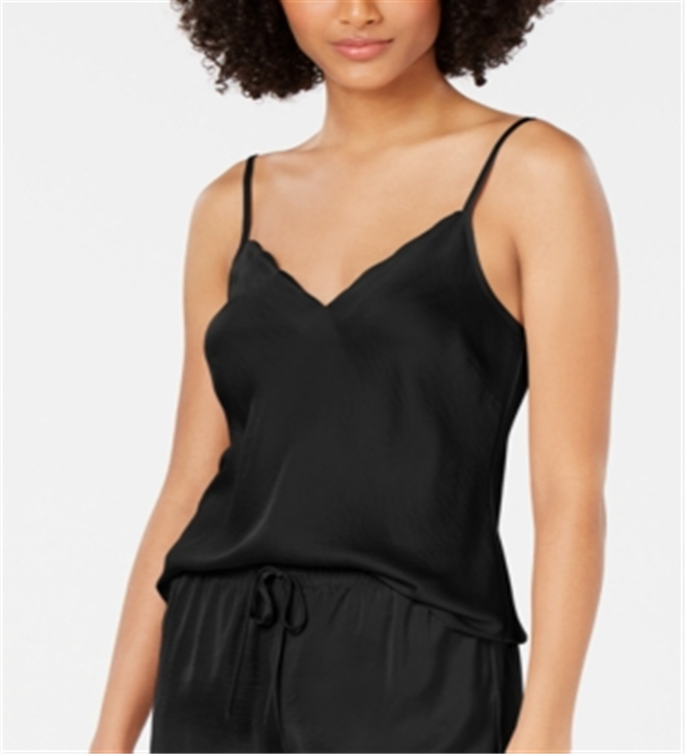 Pijama feminino com decote recortado INC International Concepts, cor bege, tamanho P